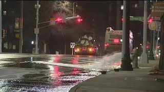 Water main break in Downtown Atlanta