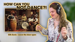 Musicians FIRST TIME REACTION to SILK SONIC - Leave the door open (Official Video) TRY NOT TO DANCE!