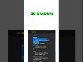 CSS 3D text Shadow Effect #shorts