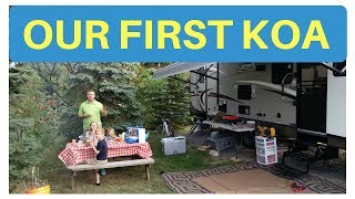 Our first KOA Experience