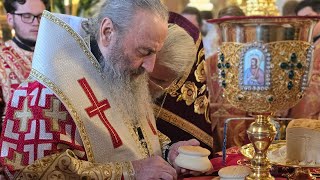 🙏 Предстоятель очолив Божественну літургію у Свято-Вознесенському Банченському монастирі. 19.05.2024