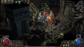 【POE2】1.0 爆炸骷髏弓箭手Skeletal Sniper 機械城中間的雕像王