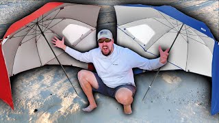 SUN PROTECTION ON THE BEACH || Sport Brella Review