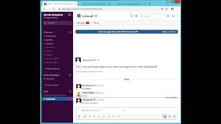 Federation: Slack and IBM Sametime 10.X