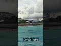 arajet boeing 737 landing at princess juliana airport flightsimulator flightsimulator2020