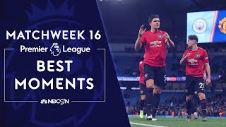 Best moments from Matchweek 16 | Premier League | NBC Sports