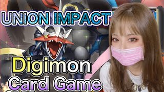 【DIGIMON CARD GAME】デジモンカードデジカ、開封動画、第三弾、ユニオンインパクト、女性テイマー、雑談、digimon、digimoncards、UNION IMPACT