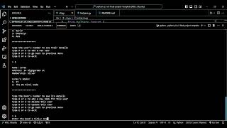 Library Manager Python CLI application