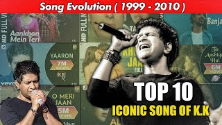 Best Of K.K | 10 Love Songs | Best Bollywood songs Of K.K
