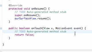 Android Application Development Tutorial 71 Setting up the OnTouch Method YouTube