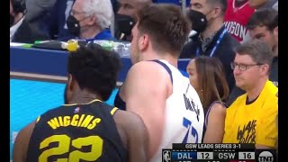 Andrew Wiggins Defense on Luka Doncic | 2022 Playoffs R3G5 | WCF Champions