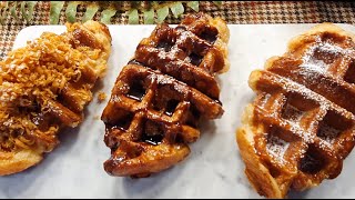 와플의 진화! 명동 크로플 와플+크로아상 / Waffle + Croissant Waffle! Evolution