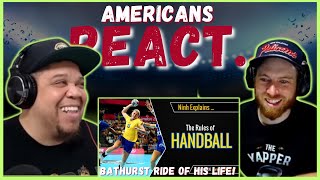 AMERICANS REACT TO THE RULES OF HANDBALL BY @NinhLyUK  || REAL FANS SPORTS