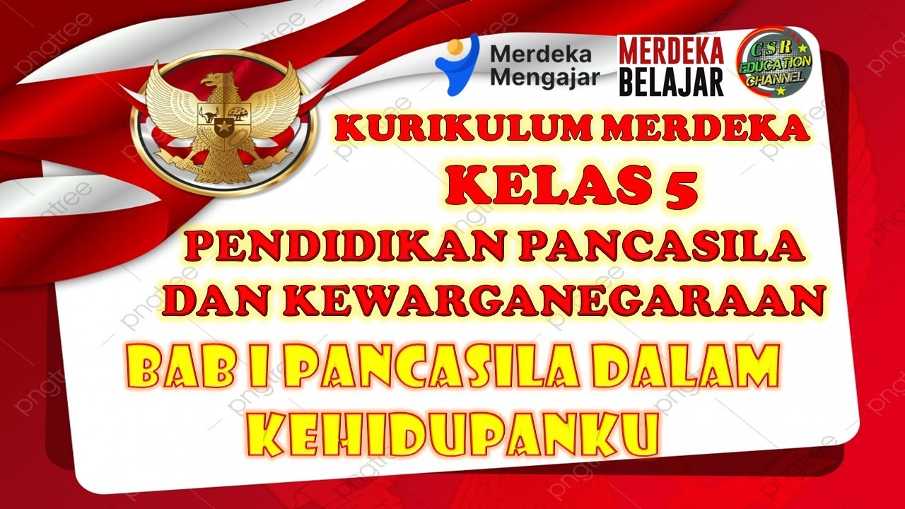 Kurikulum Merdeka : Pendidikan Pancasila (PPKn) Kelas 5 Pancasila Dalam ...