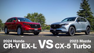 2023 Mazda CX-5 vs 2024 Honda CR-V | Comparison and Review