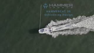 HammerCat 35 sea-trial with Cox 300HP diesel outboards