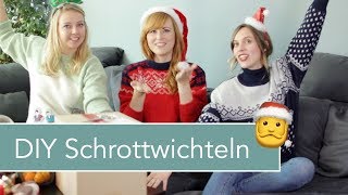 #WirMachenWeihnachten Special: DIY-Schrottwichteln mit Jelena und Liz