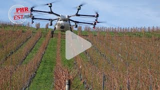 Test du drone épandeur de traitement DJI AGRAS MG 1