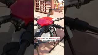 Drone to be used by Bhubaneswar Municipal Corporation to spray mosquito repellents