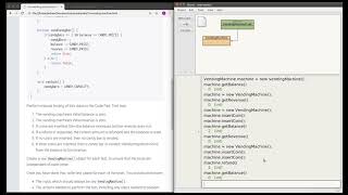 Java: testing the VendingMachine class