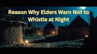 Reason why Elders warn not to whistle at night