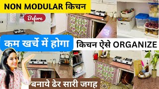 SPACE SAVING IDEAS | SMALL KITCHEN COUNTERTOP ORGANIZATION IDEAS | Rental kitchen ideas | DIY HACKS