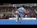 【新極真会】第21回全関東空手道選手権大会　中量級　準決勝1 shinkyokushinkai karate