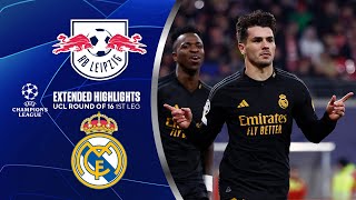 RB Leipzig vs. Real Madrid: Extended Highlights | UCL Round of 16 1st Leg | CBS Sports Golazo