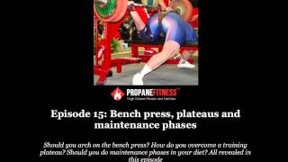 PropanePodcast Episode 15: Bench press, plateaus and maintenance phases