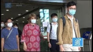 孫曉嵐劉頴匡王宗堯等12人去年7月1日闖入立法會被加控暴動罪