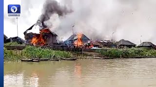Delta Community Razed After Killing Of Soldiers, 14 Kidnapped In Kajuru Attack +More | Top Stories