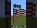 minecraft american flag comparison happy 4th of july minecraft minecraftshorts july4th