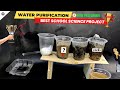 WATER PURIFICATION Working Model | Science Project Ideas| Easy science experiments #science #diy