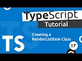 TypeScript Tutorial #17 - Rendering an HTML Template