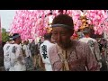 平成２７年　秩父川瀬祭　熊木町の笠鉾　町内に向かう　２０１５．７．２０　chichibu kawase matsuri