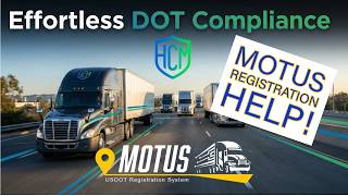 FMCSA MOTUS Explained: Identity Verification, Registration & Service Provider Selection #trucking