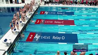 Air Force Swimming vs Seattle, New Mexico and CSU