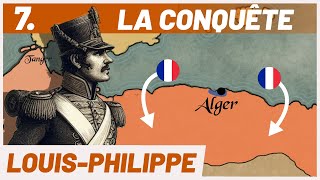 La FRANCE envahit L'ALGÉRIE : de la conquête à la colonisation.