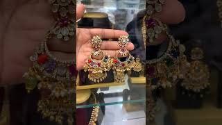 Navaratna#earrings#950only#onegramgold#shortsfeed2024#shortsvideo#minivlog