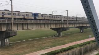 3131次區間車通過高屏溪鐵橋