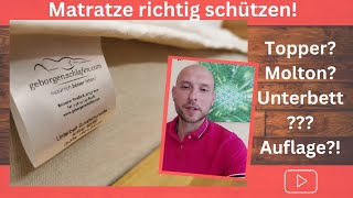 Matratzenauflage, Moltons, Topper und das Missverständnis mit dem Unterbett