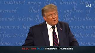 Trump-Biden debate : \