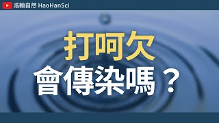 浩翰自然｜打呵欠會傳染嗎？ #漣漪效應【心理學效應】