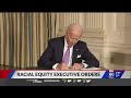 Biden signs executive orders on racial equity