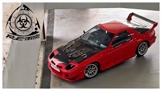 Re-Amemiya Half Bridge-Ported Mazda RX-7 FC3S GTR At Sin Ming Autocity, Singapore!