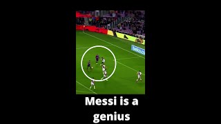Messi is a genius ⚽🔥  #youtube shorts #ytshorts #shorts #football  shorts//amazon ses