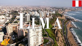 Lima, Peru 4K drone view • Amazing Aerial View Of Lima | Relaxation film with calming music