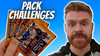 Can I complete these sticker pack challenges!? Panini Premier League stickers 22/23!