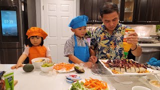 How To Make Delicious Sushi | Day Trẻ làm Sushi