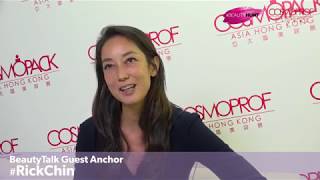 Cosmoprof Asia 2018 - BeautyTalk with Vivienne Tang (Anchor: Rick Chin)